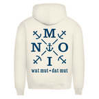 Hoodie Herren "MOIN"#504 - beidseitiger Druck