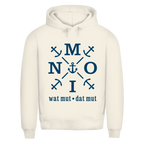 Hoodie Herren "MOIN"#504 - beidseitiger Druck