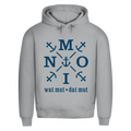 Hoodie Herren "MOIN"#504 - beidseitiger Druck