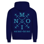 Hoodie Herren "MOIN"#504 - beidseitiger Druck