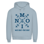 Hoodie Herren "MOIN"#504 - beidseitiger Druck