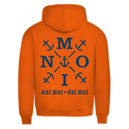 Hoodie Herren "MOIN"#504 - beidseitiger Druck