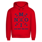 Hoodie Herren "MOIN"#504 - beidseitiger Druck