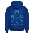 Hoodie Herren "MOIN"#504 - beidseitiger Druck