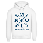 Hoodie Herren "MOIN"#504 - beidseitiger Druck