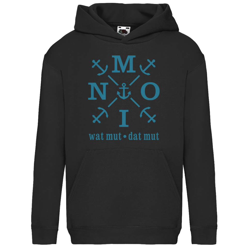 Hoodie Kinder "MOIN"#504 - einseitiger Druck