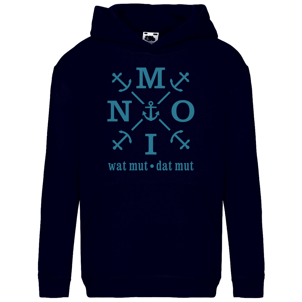Hoodie Kinder "MOIN"#504 - einseitiger Druck