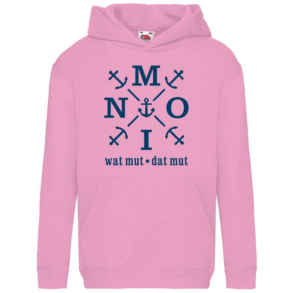 Hoodie Kinder "MOIN"#504 - einseitiger Druck