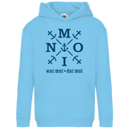 Hoodie Kinder "MOIN"#504 - einseitiger Druck