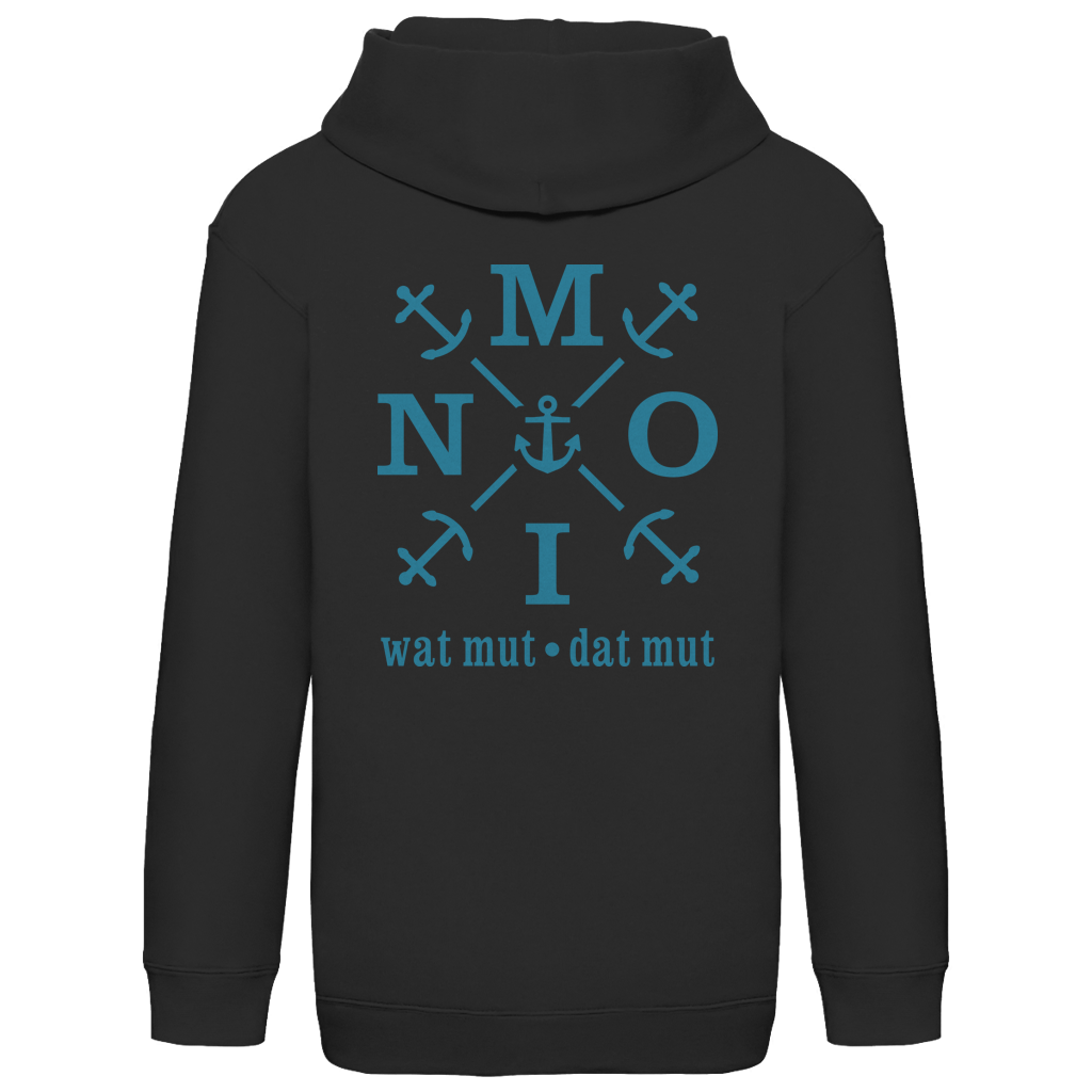 Hoodie Kinder "MOIN"#504 - beidseitiger Druck