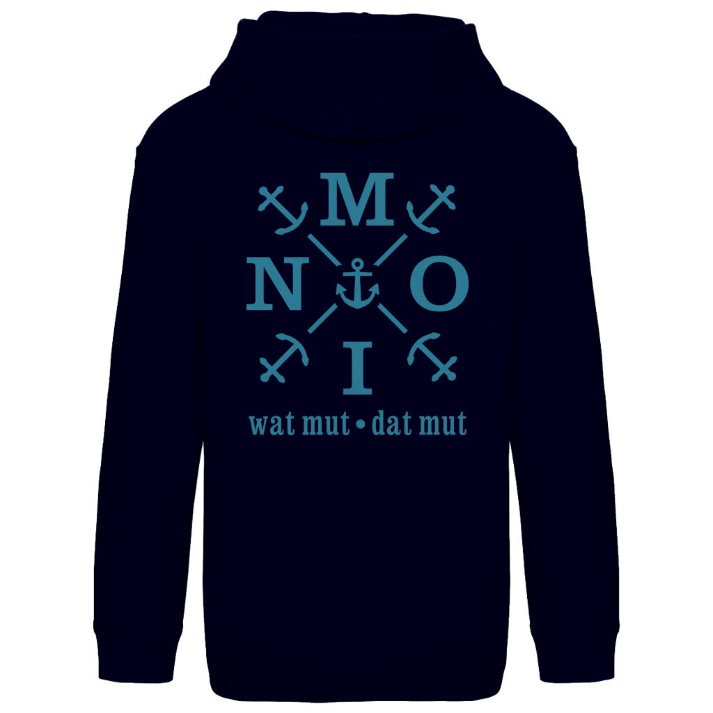 Hoodie Kinder "MOIN"#504 - beidseitiger Druck