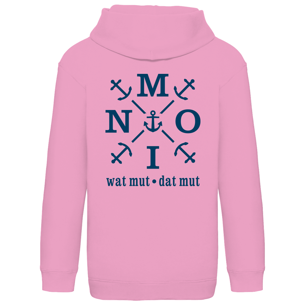 Hoodie Kinder "MOIN"#504 - beidseitiger Druck