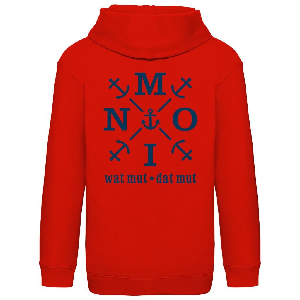 Hoodie Kinder "MOIN"#504 - beidseitiger Druck