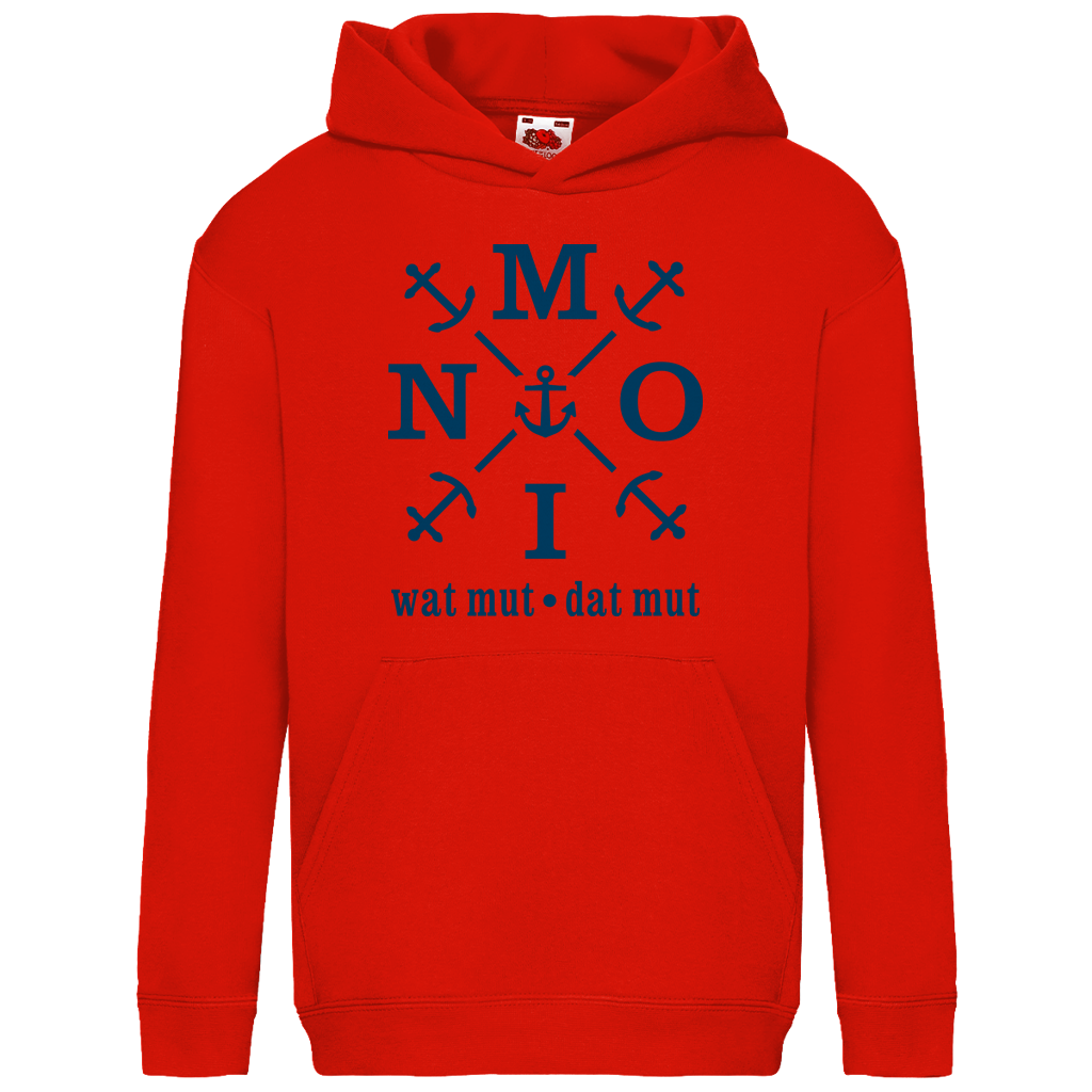 Hoodie Kinder "MOIN"#504 - beidseitiger Druck