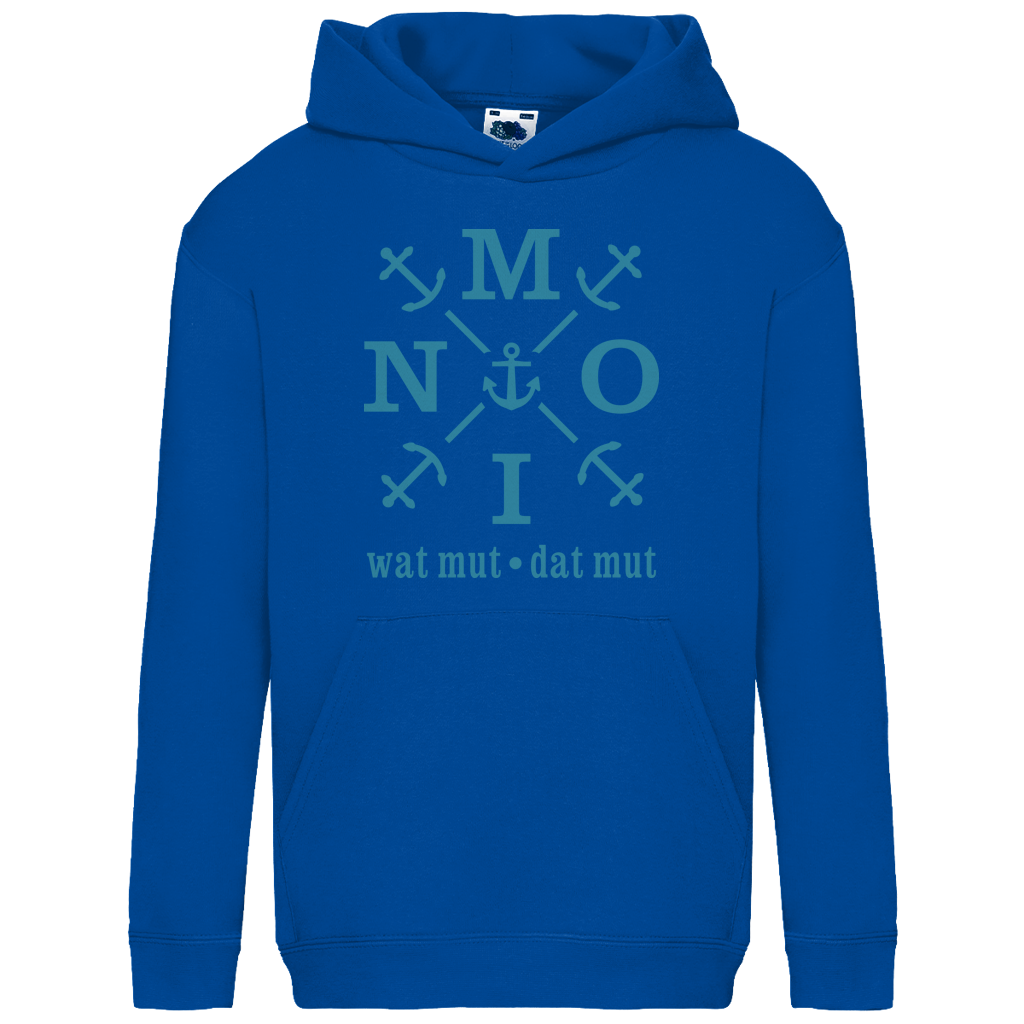 Hoodie Kinder "MOIN"#504 - beidseitiger Druck