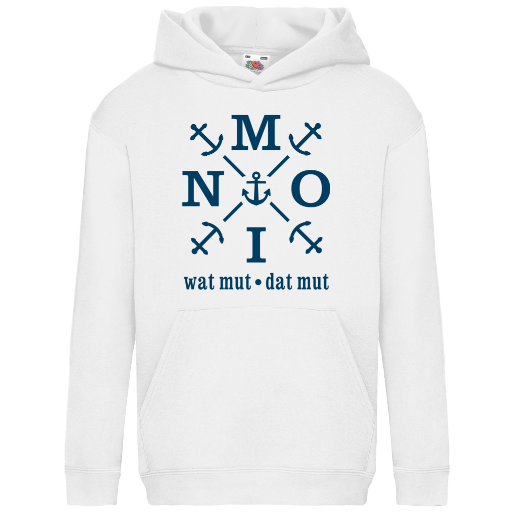 Hoodie Kinder "MOIN"#504 - beidseitiger Druck