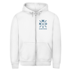Hoodie-Jacke "MOIN"#504 - beidseitiger Druck