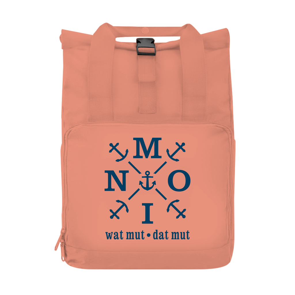 Rucksack mit Seitentasche "MOIN"#504 Gr. S