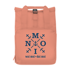Rucksack mit Seitentasche "MOIN"#504 Gr. S