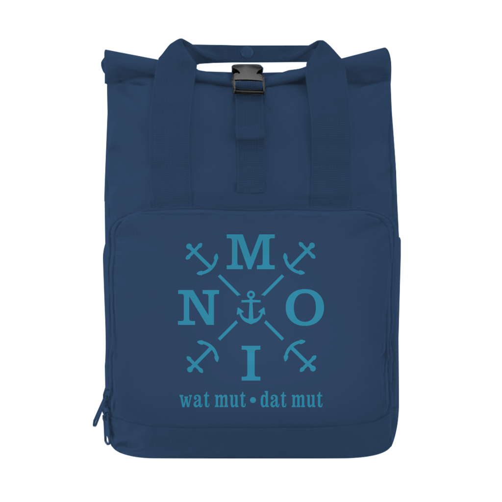 Rucksack mit Seitentasche "MOIN"#504 Gr. S
