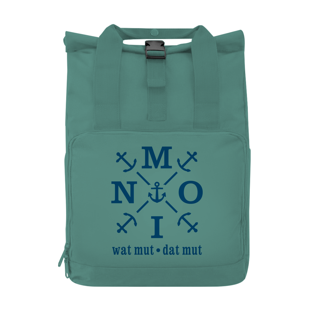 Rucksack mit Seitentasche "MOIN"#504 Gr. S