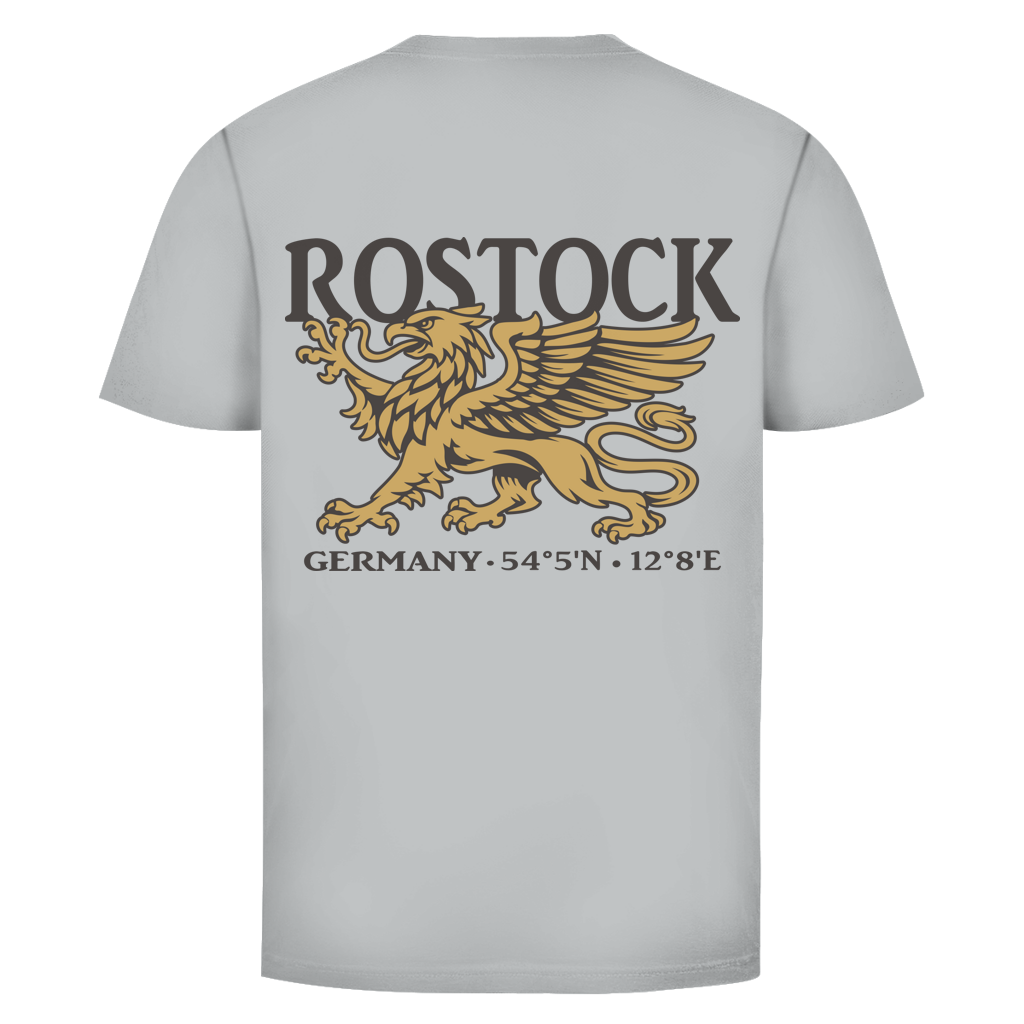 T-Shirt unisex "Rostock Greif" #438 - beidseitiger Druck