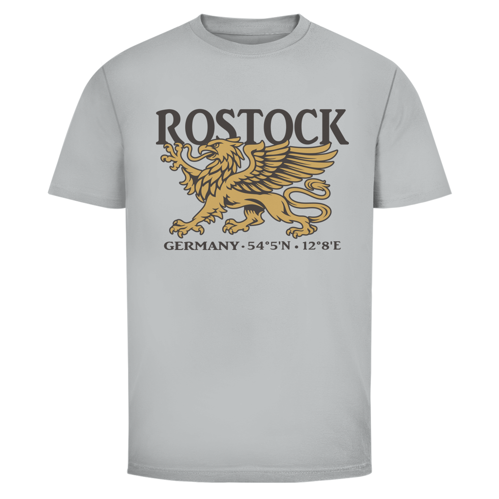 T-Shirt unisex "Rostock Greif" #438 - beidseitiger Druck