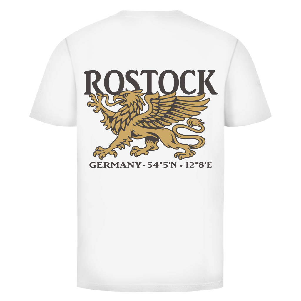 T-Shirt unisex "Rostock Greif" #438 - beidseitiger Druck