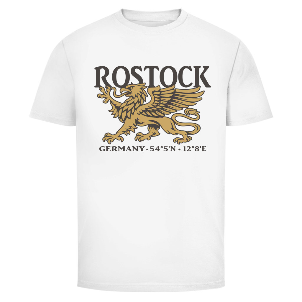 T-Shirt unisex "Rostock Greif" #438 - beidseitiger Druck