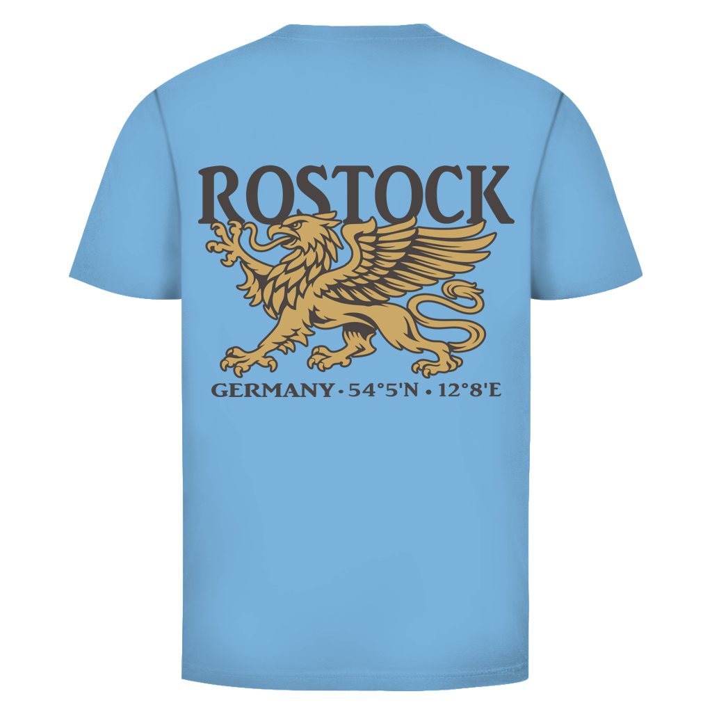 T-Shirt unisex "Rostock Greif" #438 - beidseitiger Druck
