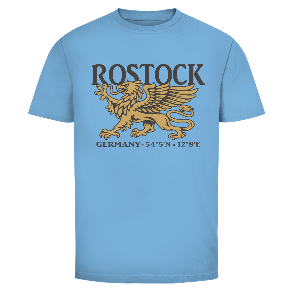 T-Shirt unisex "Rostock Greif" #438 - beidseitiger Druck