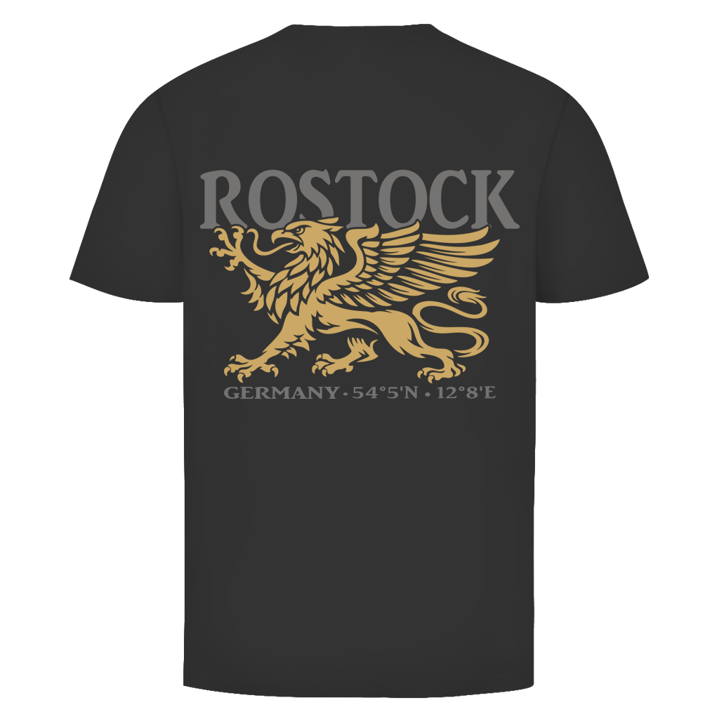 T-Shirt unisex "Rostock Greif" #438 - beidseitiger Druck