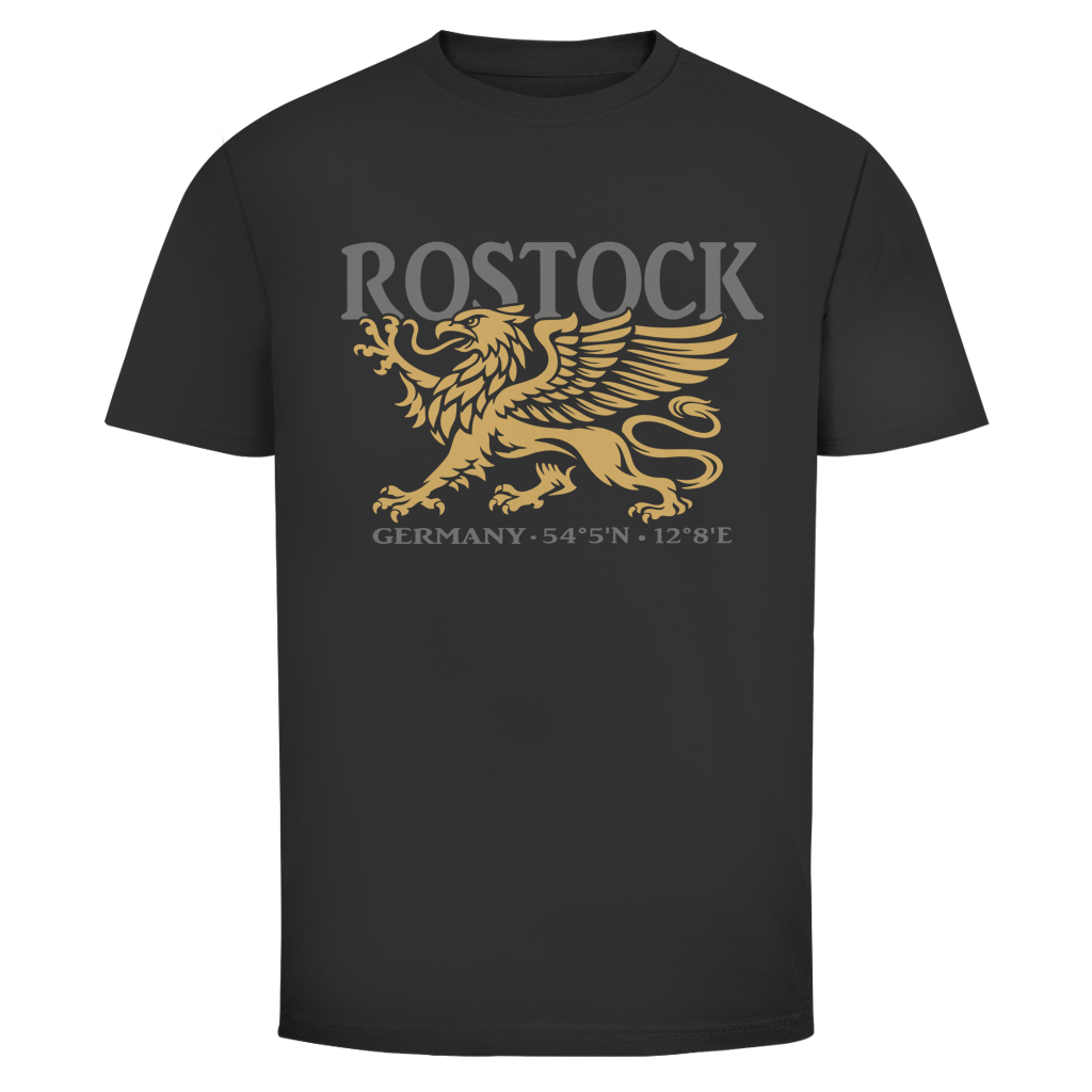 T-Shirt unisex "Rostock Greif" #438 - beidseitiger Druck