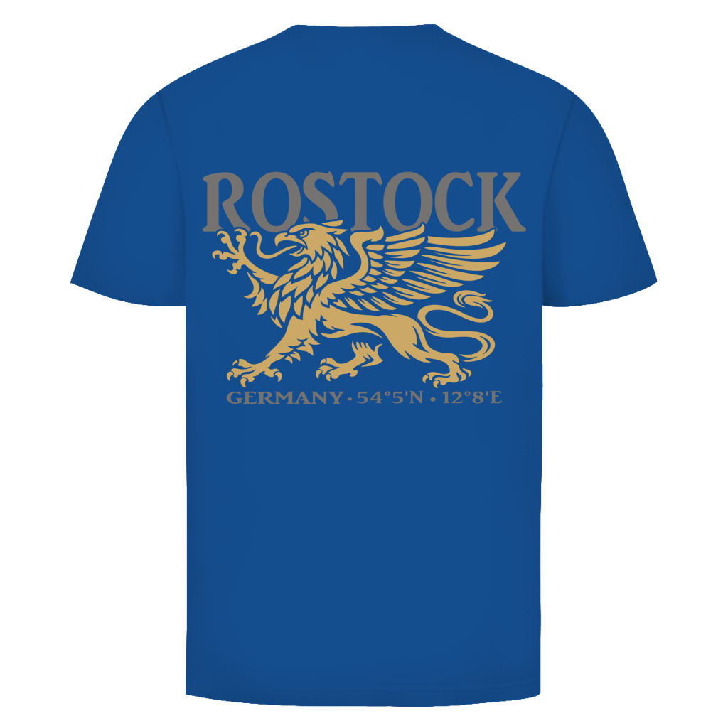 T-Shirt unisex "Rostock Greif" #438 - beidseitiger Druck