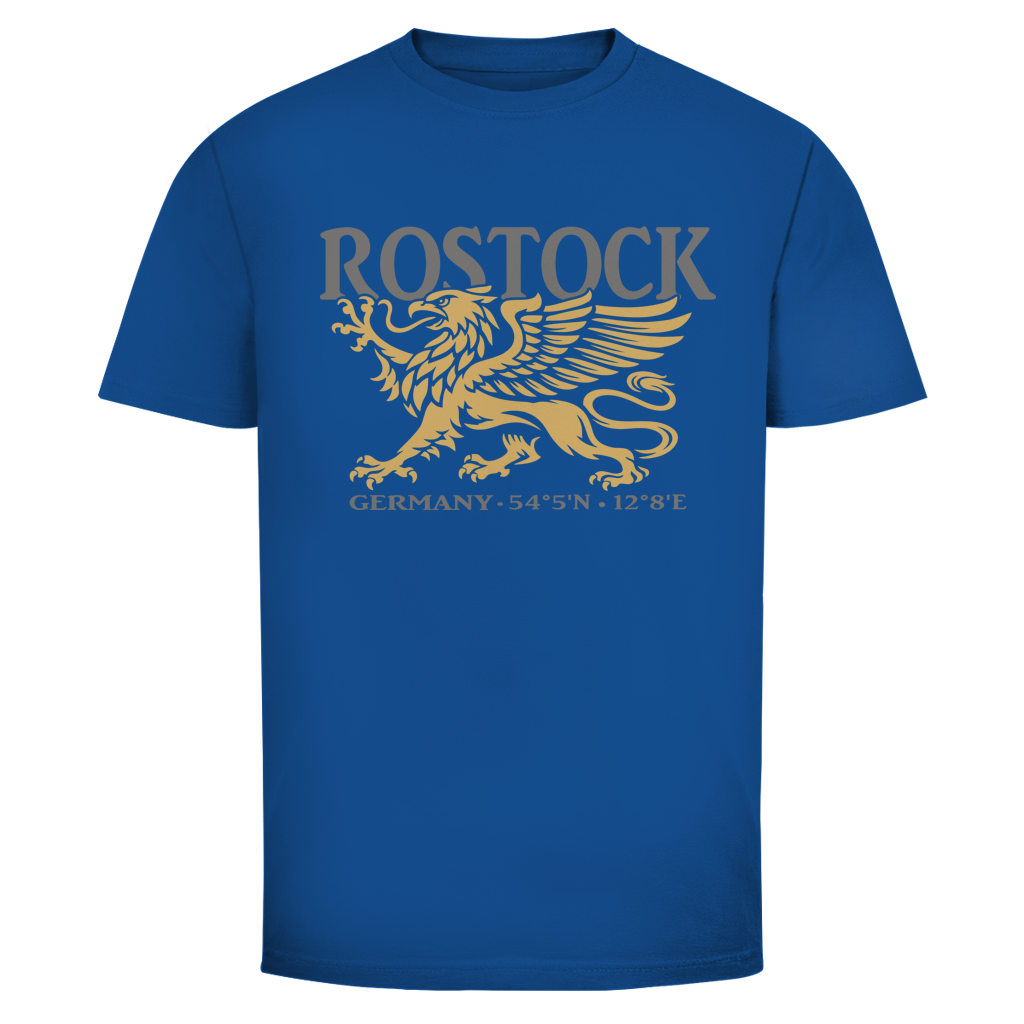 T-Shirt unisex "Rostock Greif" #438 - beidseitiger Druck