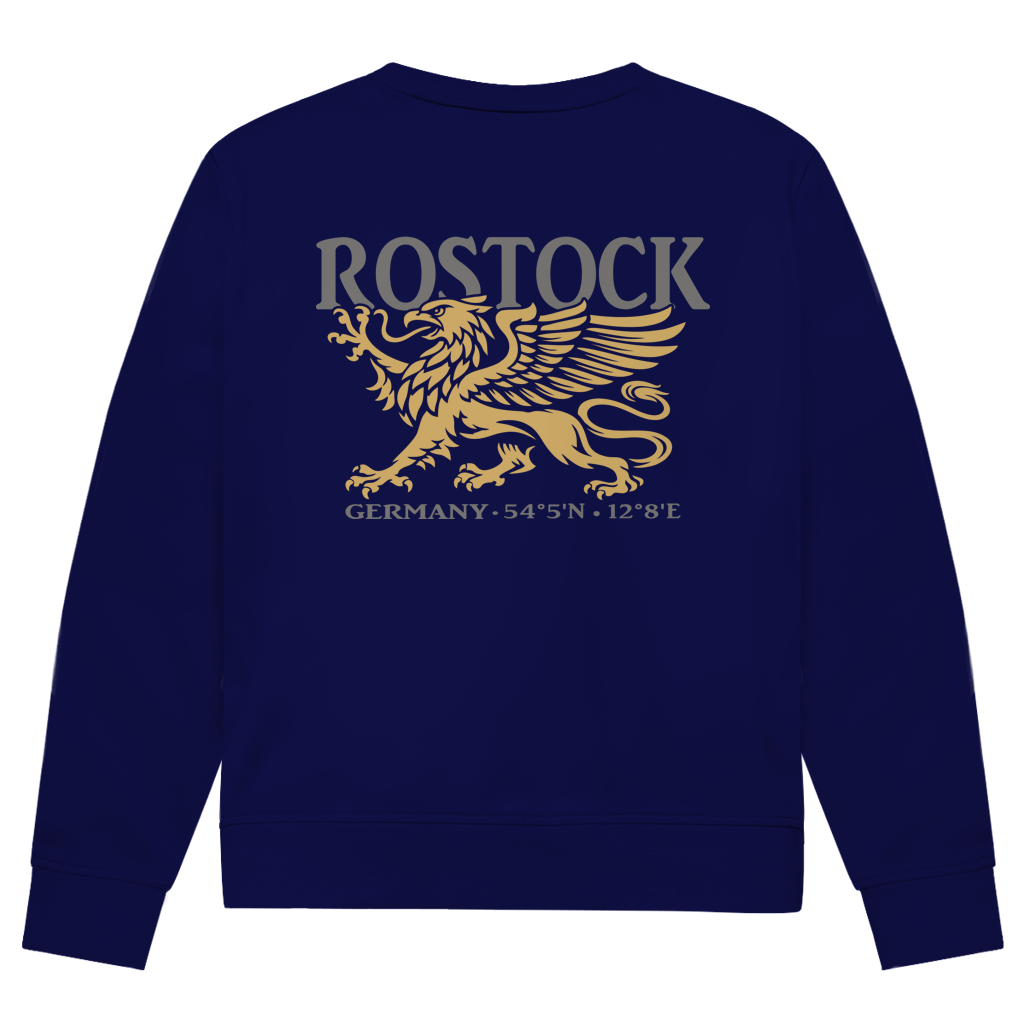 Sweatshirt Herren "Rostock Greif" #438 - beidseitiger Druck