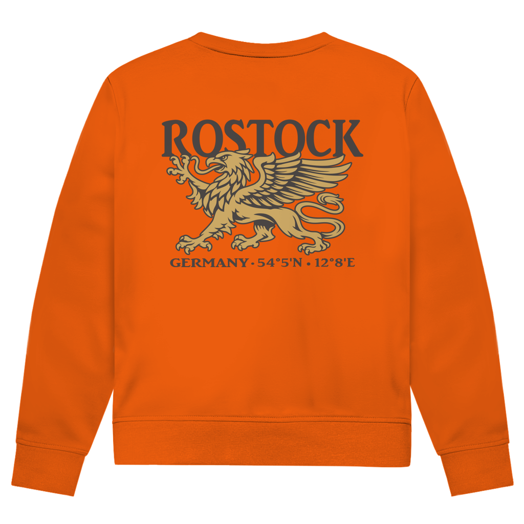 Sweatshirt Herren "Rostock Greif" #438 - beidseitiger Druck