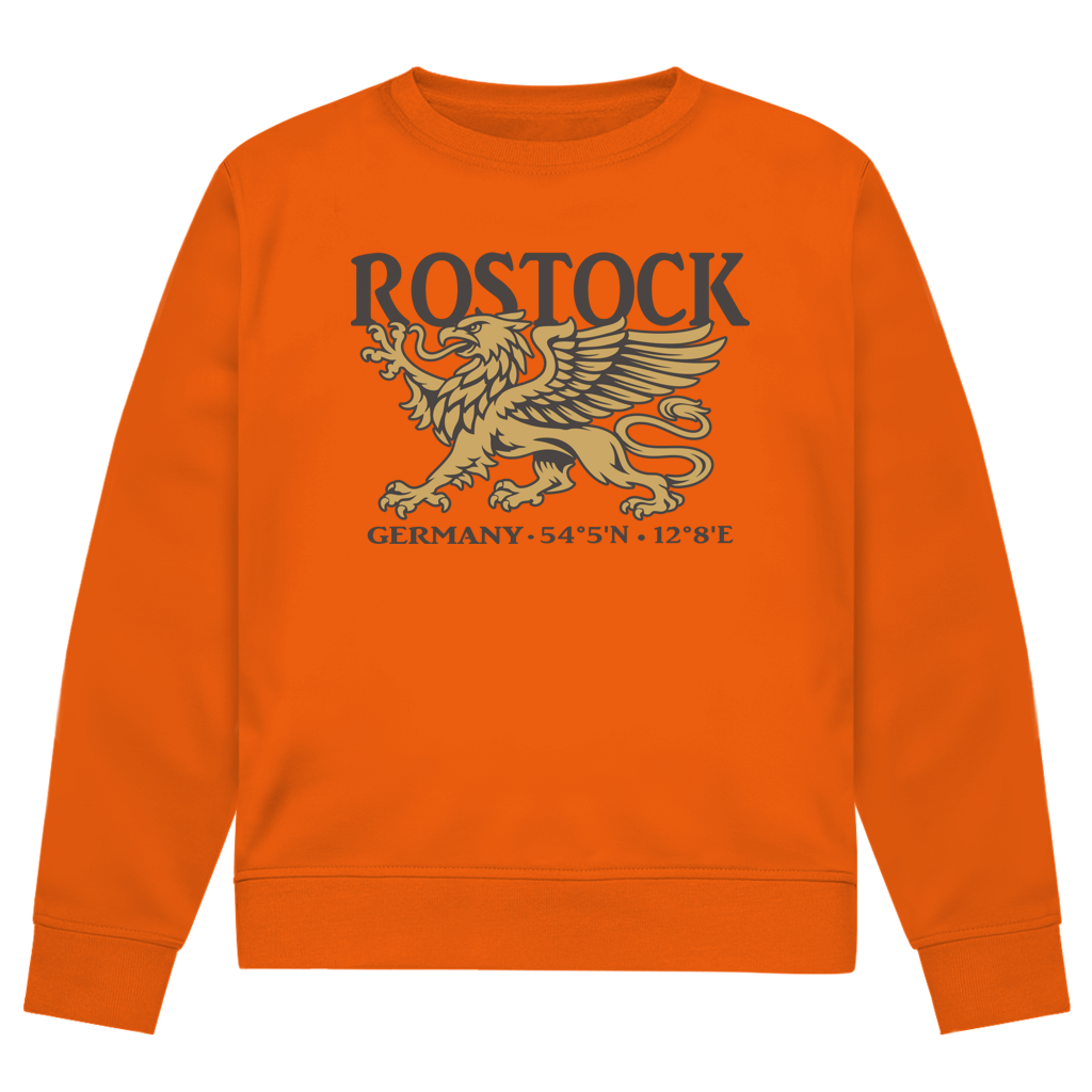 Sweatshirt Herren "Rostock Greif" #438 - beidseitiger Druck