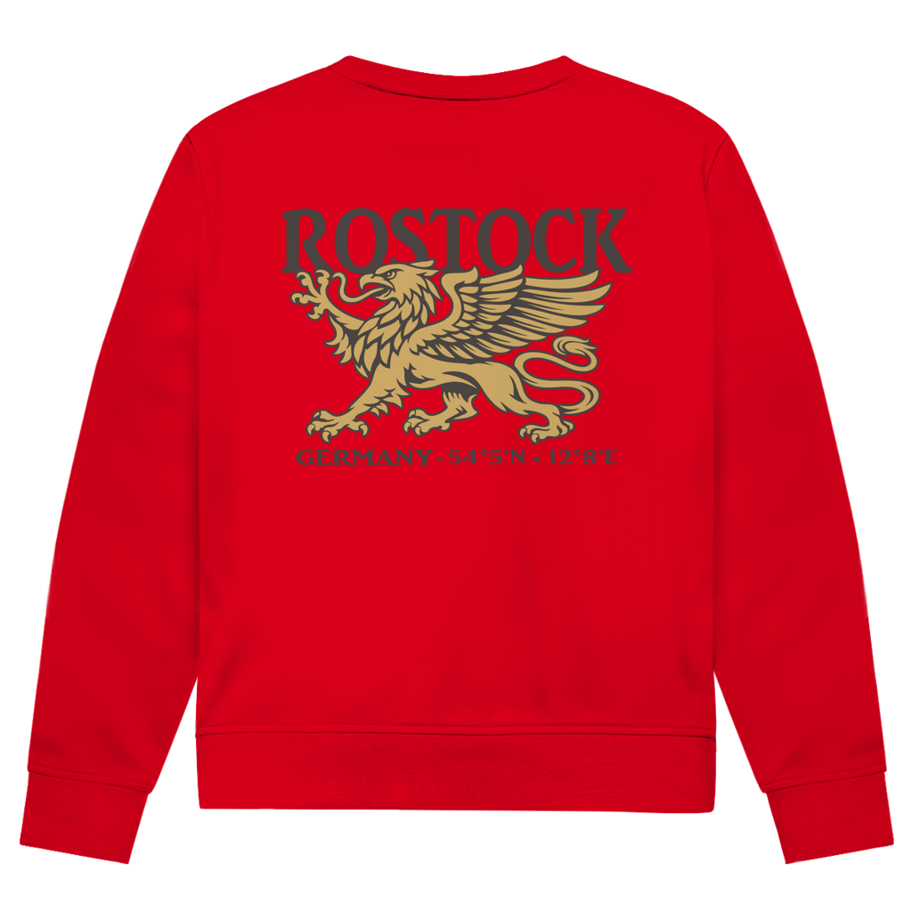 Sweatshirt Herren "Rostock Greif" #438 - beidseitiger Druck