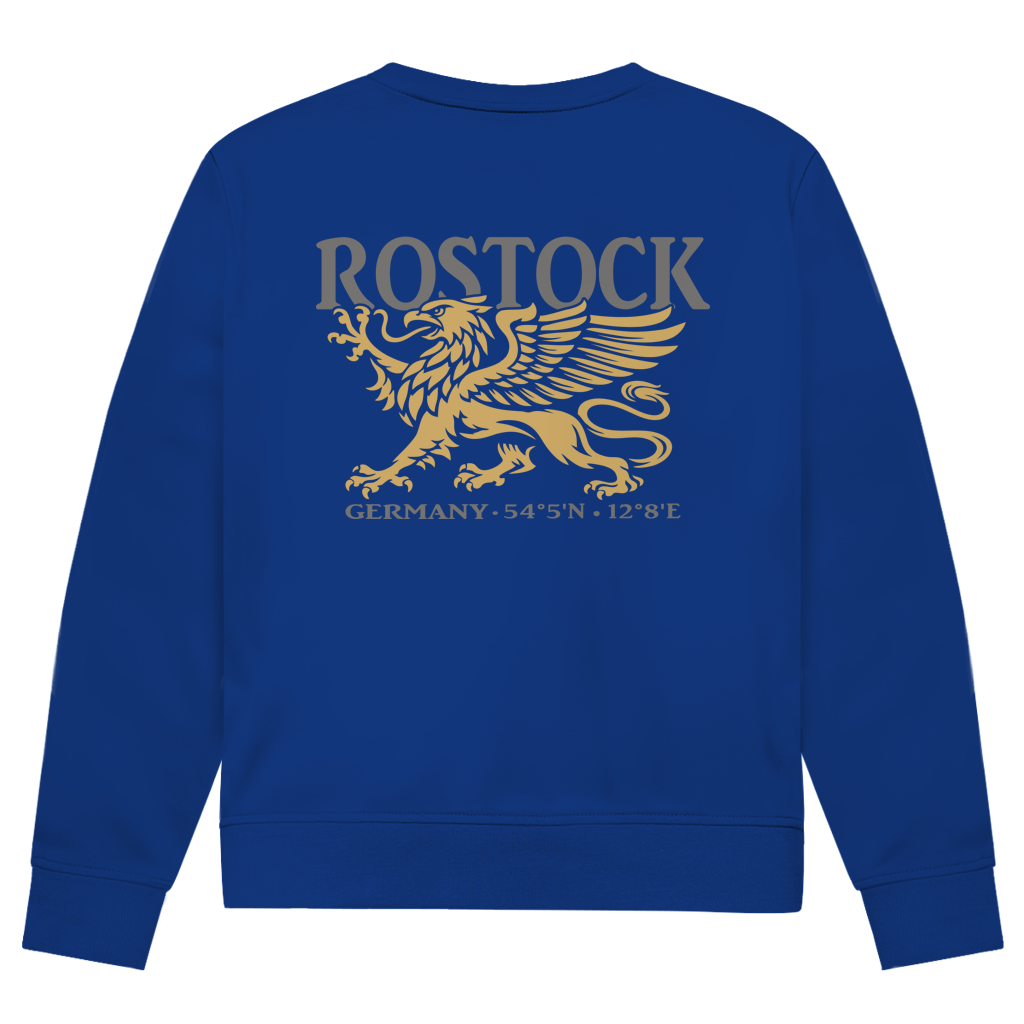 Sweatshirt Herren "Rostock Greif" #438 - beidseitiger Druck
