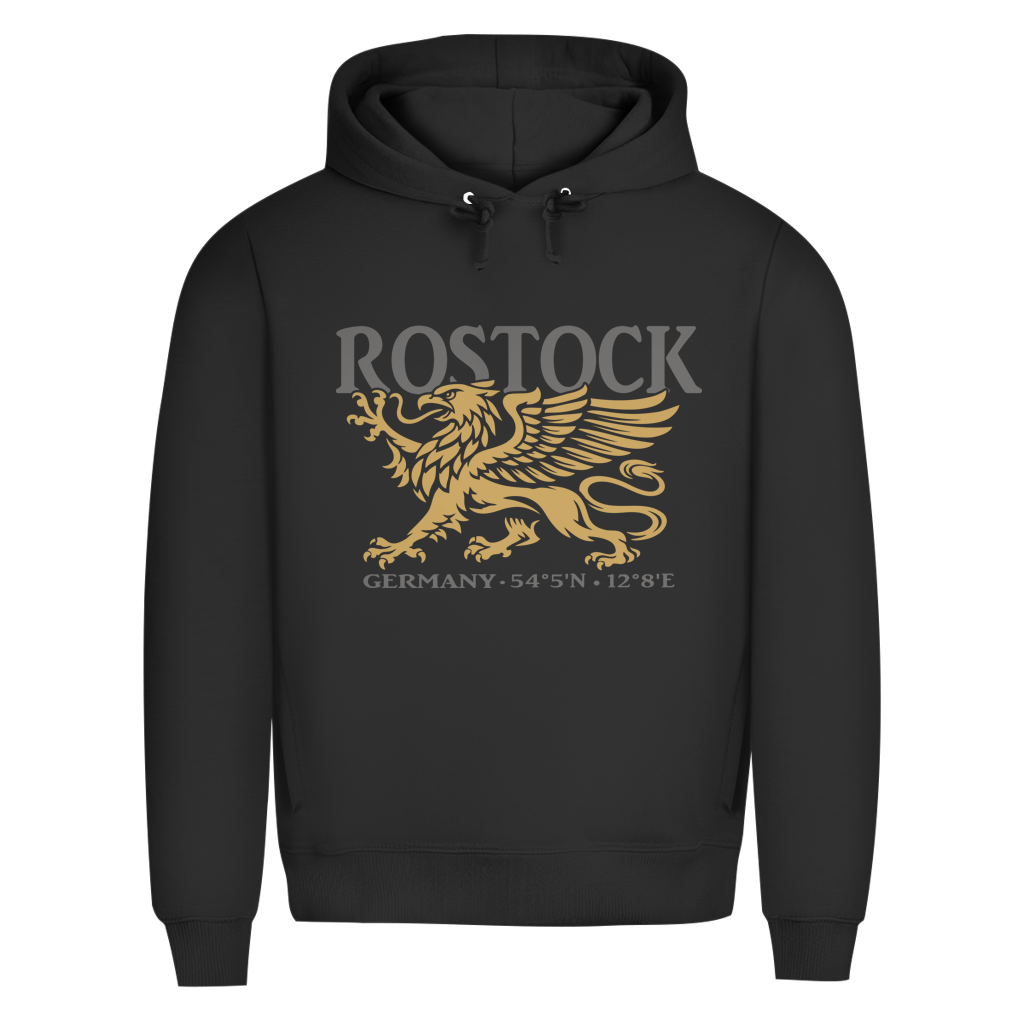 Hoodie Herren  "Rostock Greif" #438 - einseitiger Druck