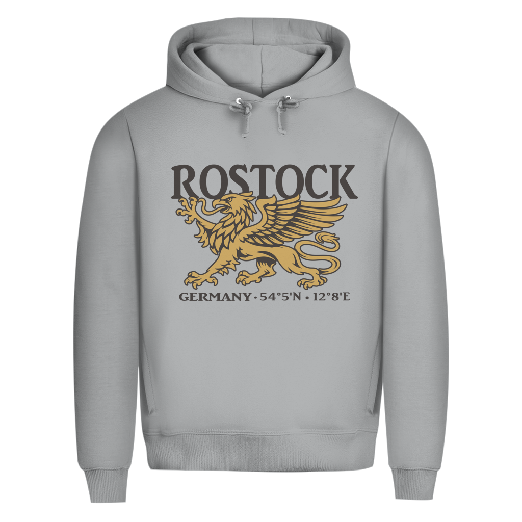 Hoodie Herren  "Rostock Greif" #438 - einseitiger Druck