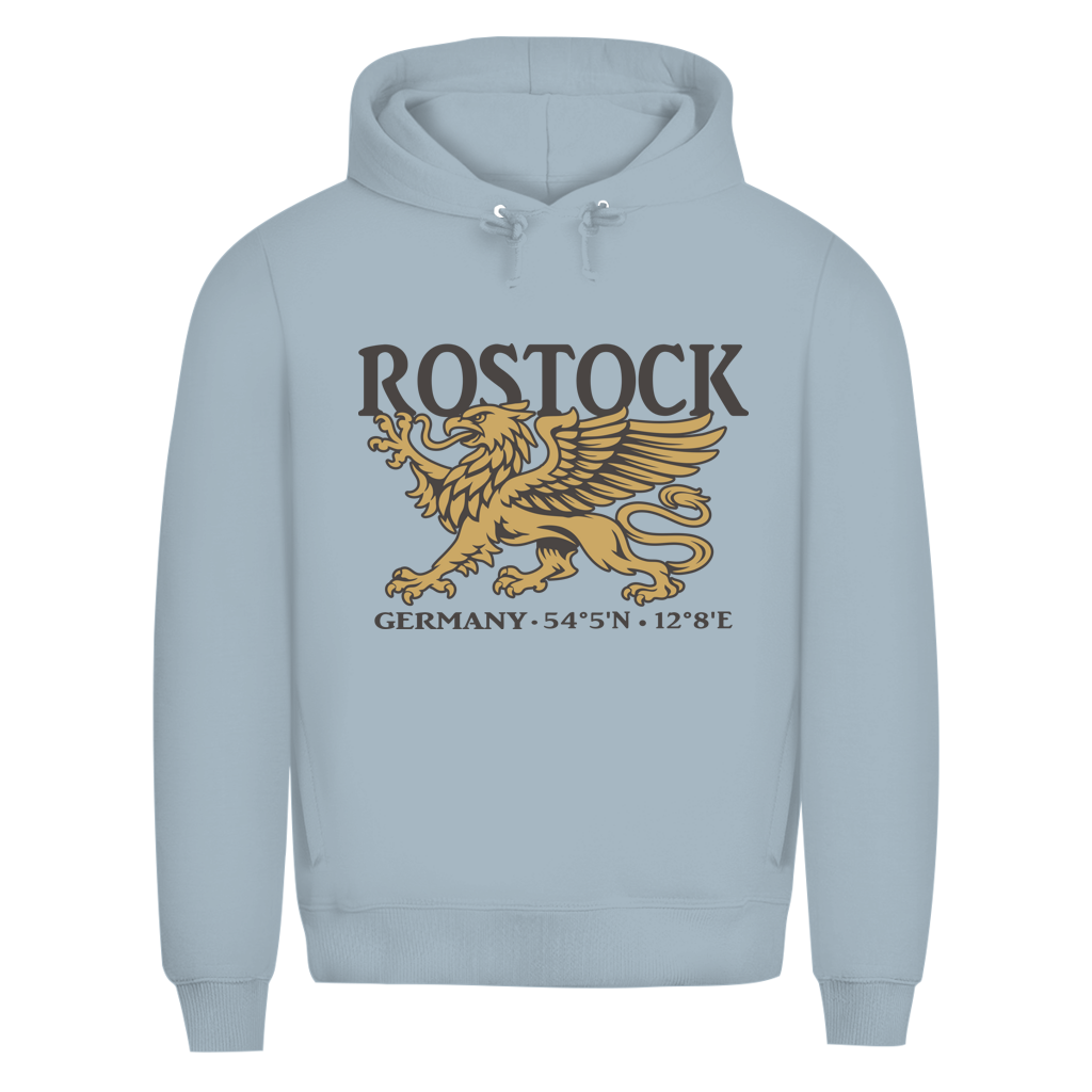 Hoodie Herren  "Rostock Greif" #438 - einseitiger Druck