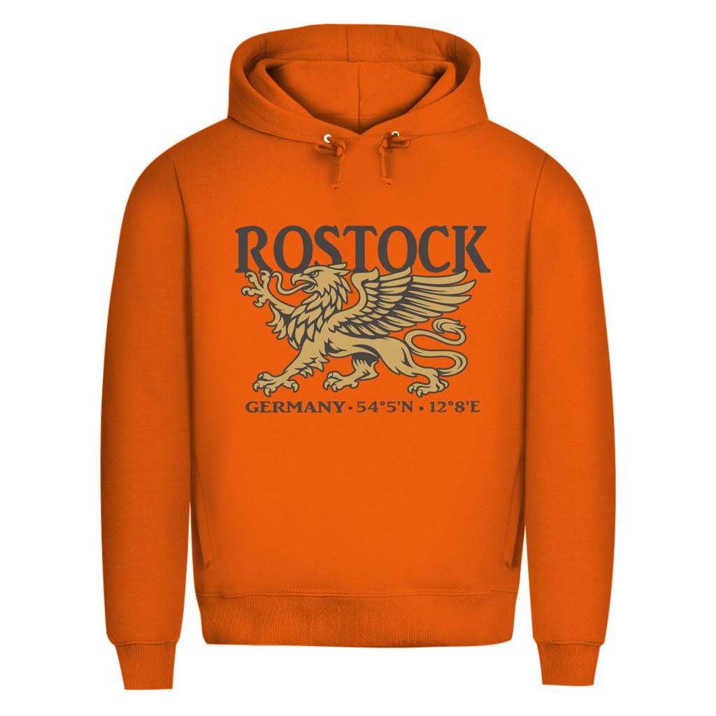 Hoodie Herren  "Rostock Greif" #438 - einseitiger Druck