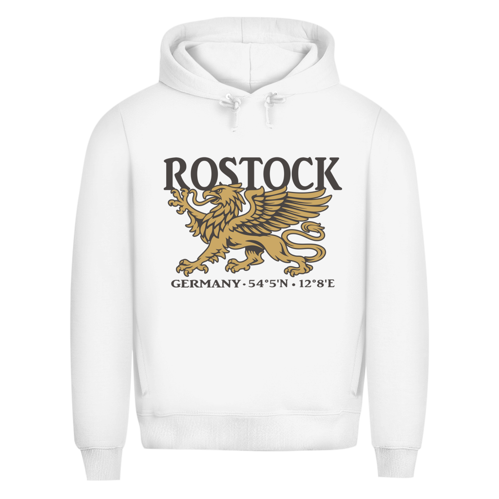 Hoodie Herren  "Rostock Greif" #438 - einseitiger Druck