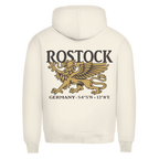 Hoodie Herren "Rostock Greif" #438 - beidseitiger Druck