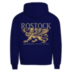 Hoodie Herren "Rostock Greif" #438 - beidseitiger Druck