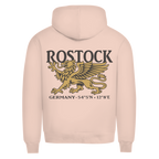 Hoodie Herren "Rostock Greif" #438 - beidseitiger Druck
