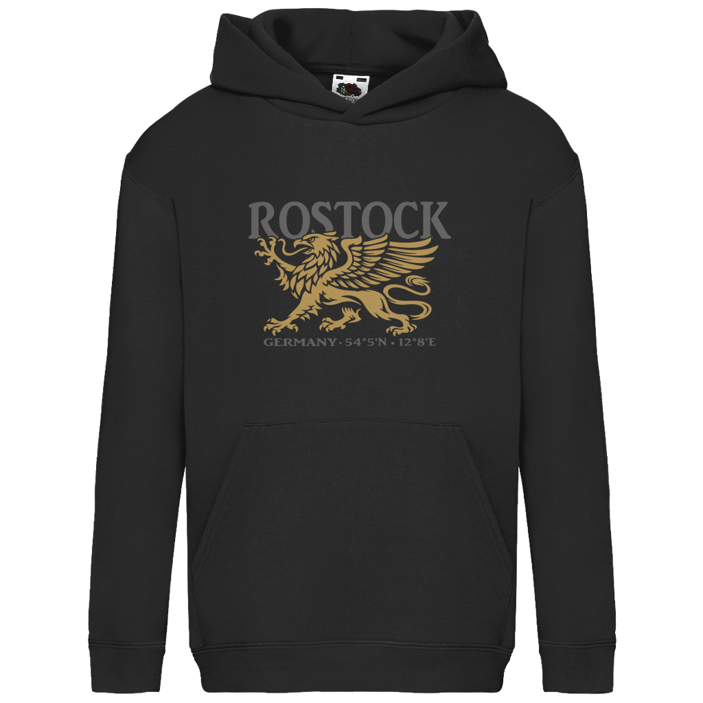 Hoodie Kinder  "Rostock Greif" #438 - einseitiger Druck