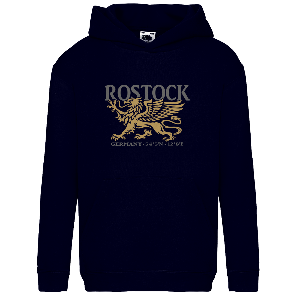 Hoodie Kinder  "Rostock Greif" #438 - einseitiger Druck